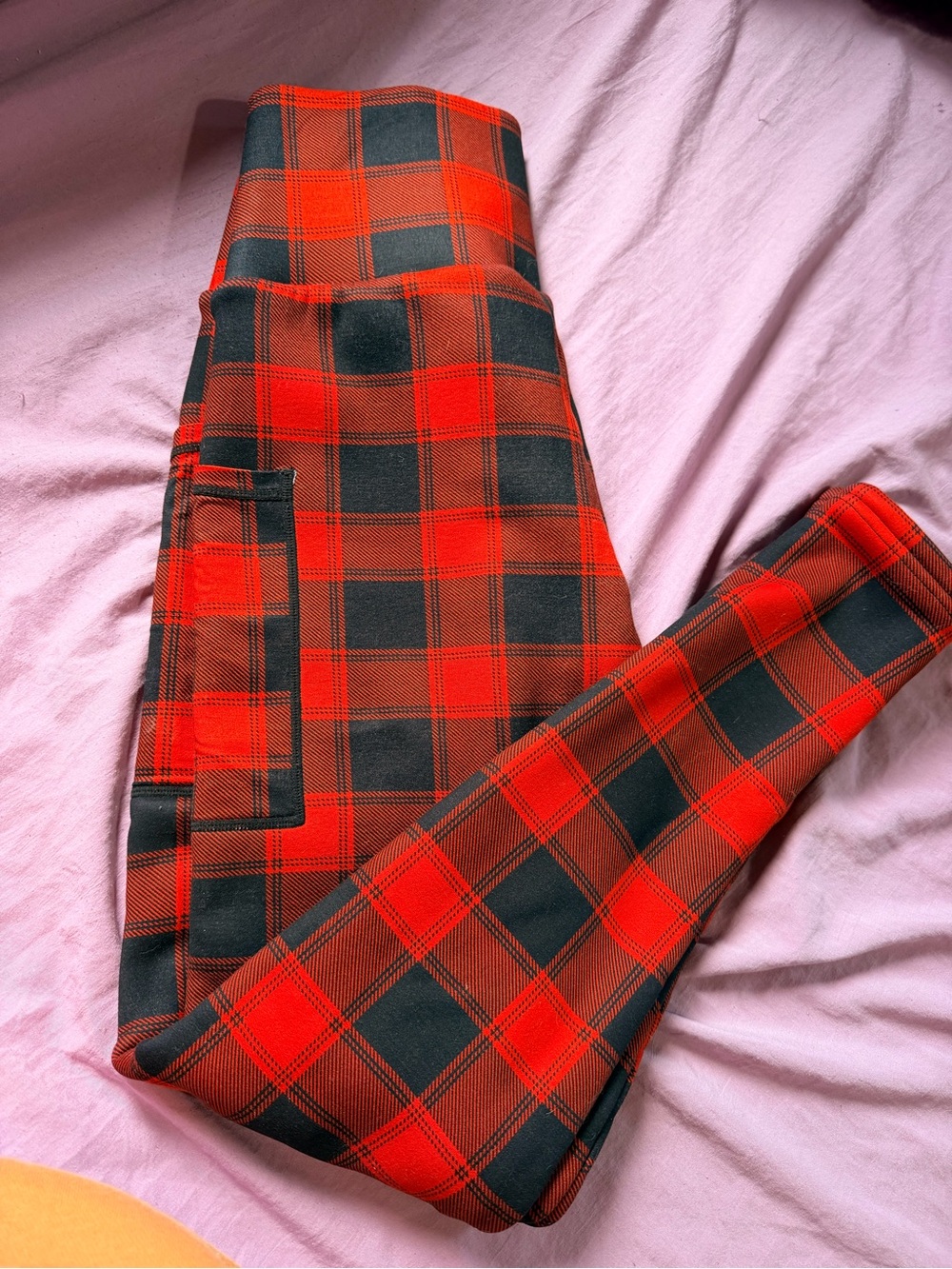 Constantly Varied Gear Red and Black Plaid Chinos
